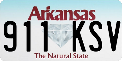 AR license plate 911KSV