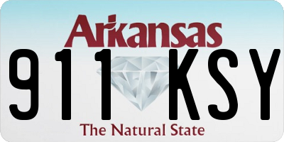 AR license plate 911KSY