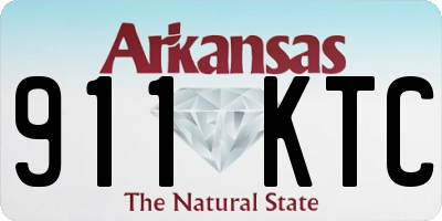 AR license plate 911KTC