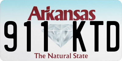 AR license plate 911KTD