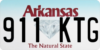 AR license plate 911KTG