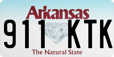 AR license plate 911KTK