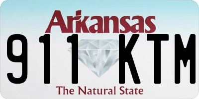 AR license plate 911KTM