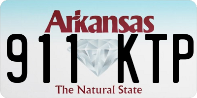 AR license plate 911KTP