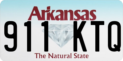 AR license plate 911KTQ