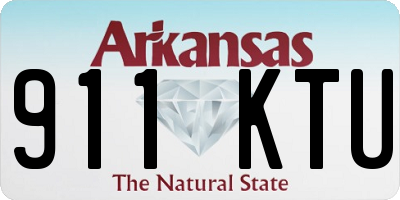 AR license plate 911KTU