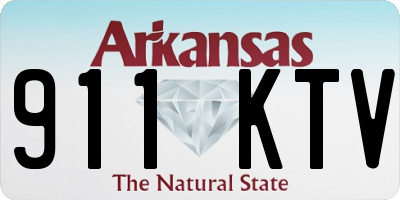 AR license plate 911KTV