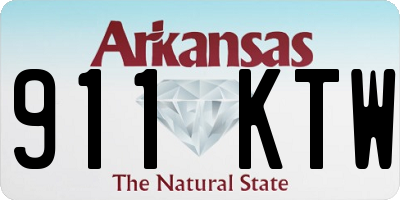 AR license plate 911KTW