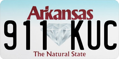 AR license plate 911KUC