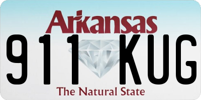 AR license plate 911KUG