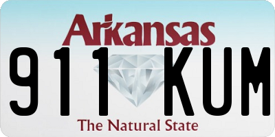 AR license plate 911KUM