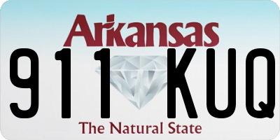 AR license plate 911KUQ