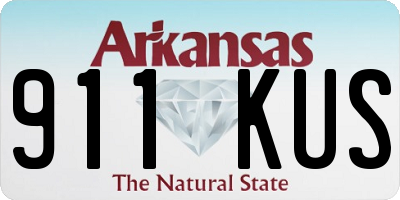AR license plate 911KUS