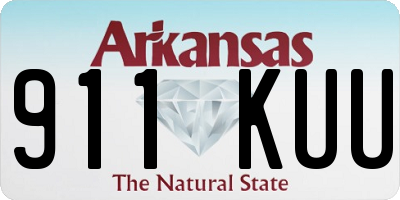 AR license plate 911KUU