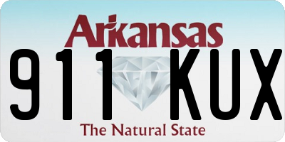 AR license plate 911KUX