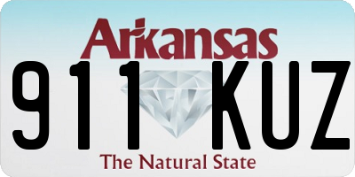 AR license plate 911KUZ