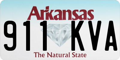 AR license plate 911KVA