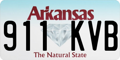 AR license plate 911KVB