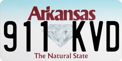 AR license plate 911KVD