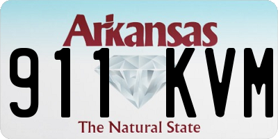 AR license plate 911KVM