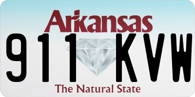 AR license plate 911KVW