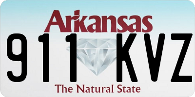 AR license plate 911KVZ