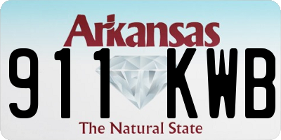 AR license plate 911KWB