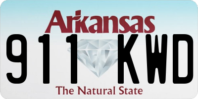 AR license plate 911KWD