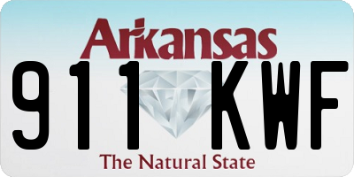 AR license plate 911KWF