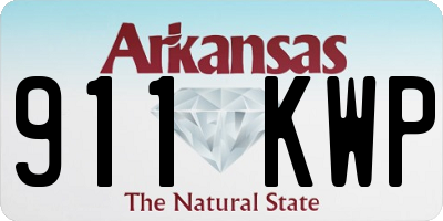 AR license plate 911KWP