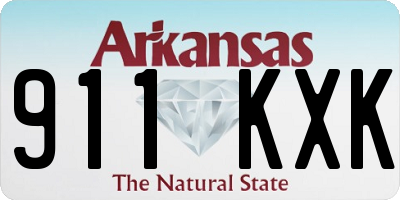 AR license plate 911KXK