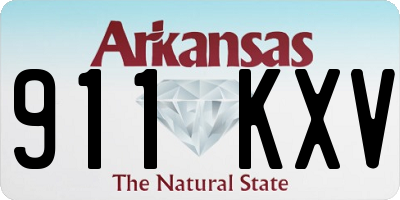 AR license plate 911KXV
