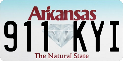 AR license plate 911KYI
