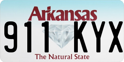AR license plate 911KYX