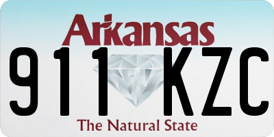 AR license plate 911KZC
