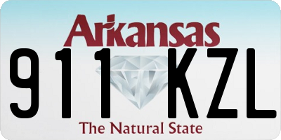 AR license plate 911KZL