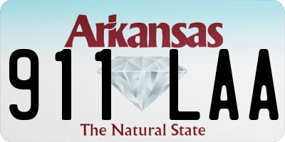 AR license plate 911LAA