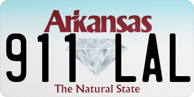 AR license plate 911LAL