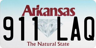 AR license plate 911LAQ