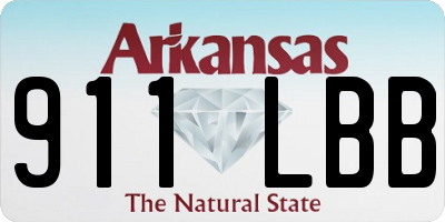 AR license plate 911LBB