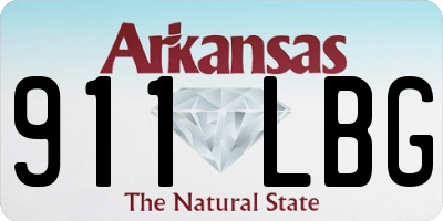 AR license plate 911LBG