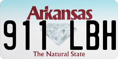 AR license plate 911LBH