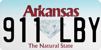 AR license plate 911LBY