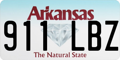 AR license plate 911LBZ