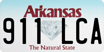 AR license plate 911LCA