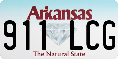 AR license plate 911LCG