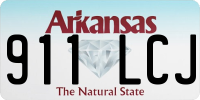 AR license plate 911LCJ