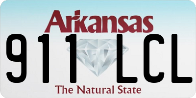 AR license plate 911LCL