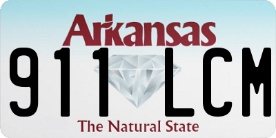 AR license plate 911LCM