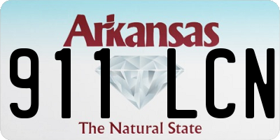 AR license plate 911LCN